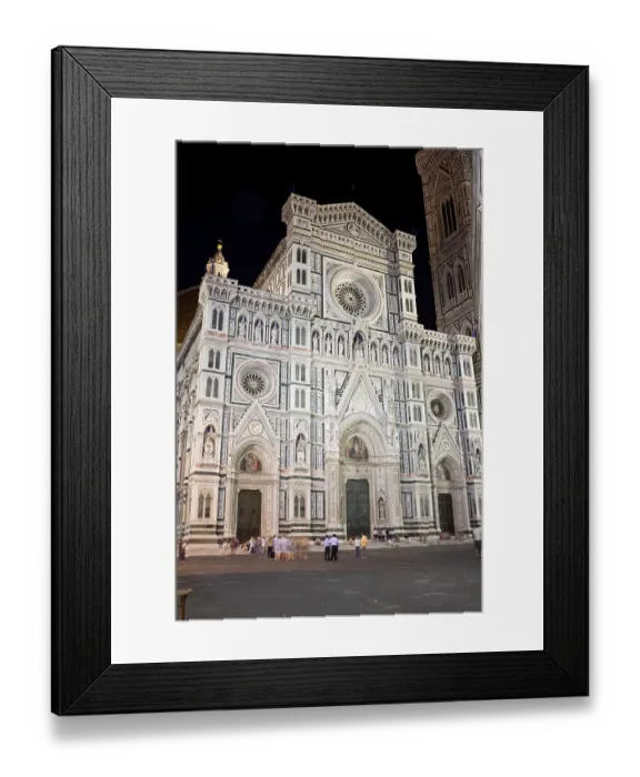 Framed Print : Famous Florence Cathedral - Basilica di Santa Maria del Fiore Framed Print : Famous Florence Cathedral - Basilica di Santa Maria del Fiore