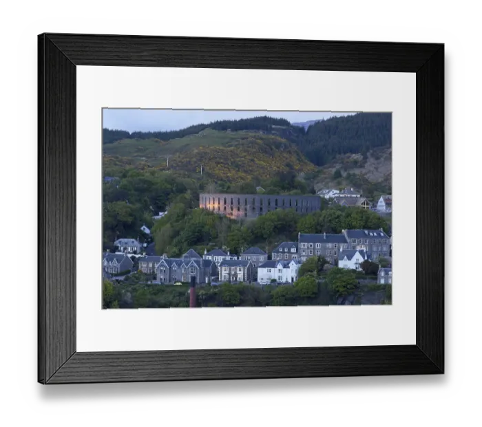 Framed Print : McCaigs Tower at dusk, Oban, West Highlands Framed Print : McCaigs Tower at dusk, Oban, West Highlands