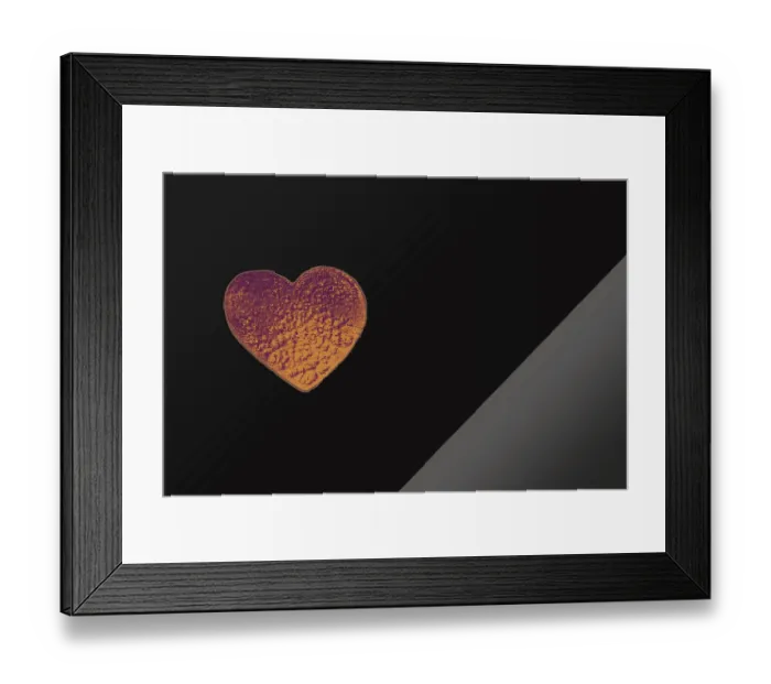 Framed Print : Heart shaped object amid pencil shavings Framed Print : Heart shaped object amid pencil shavings