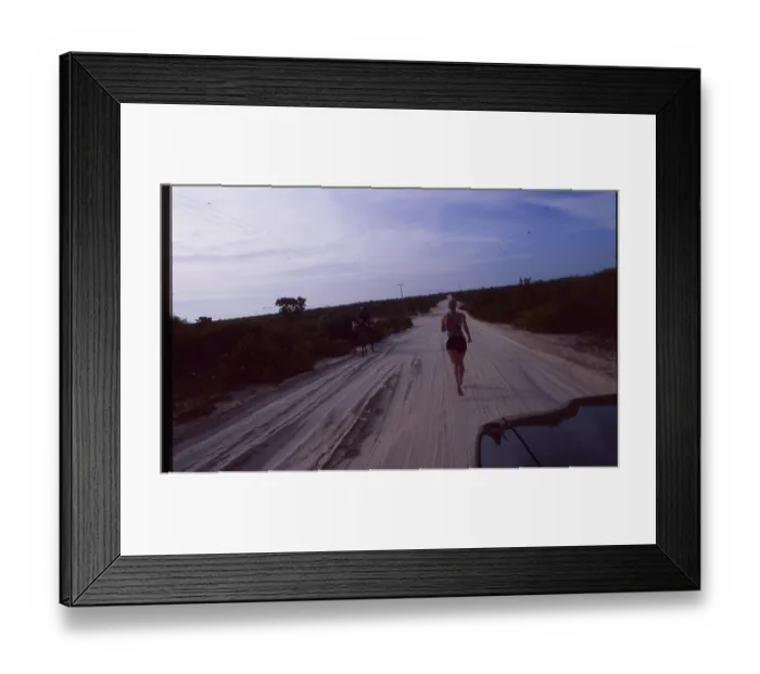 Framed Print : Brazil: Running through the sand dunes on the coast of Ceara and Maranhao Brazil