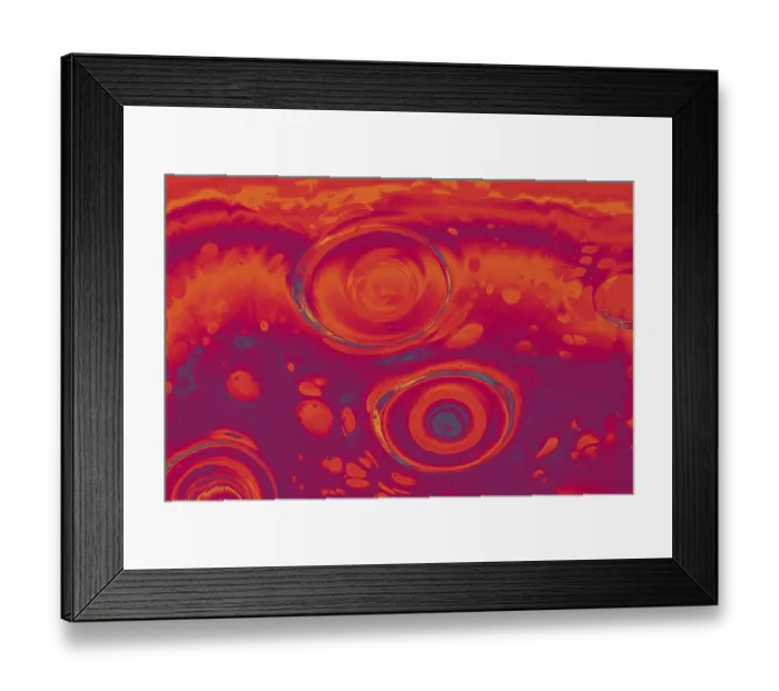 Framed Print : Traditional Ottoman Turkish marbling art patterns as abstract colorful background