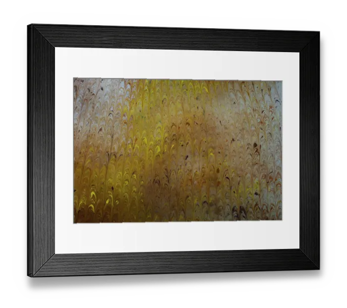 Framed Print : Abstract marbling art patterns in paint as background Framed Print : Abstract marbling art patterns in paint as background
