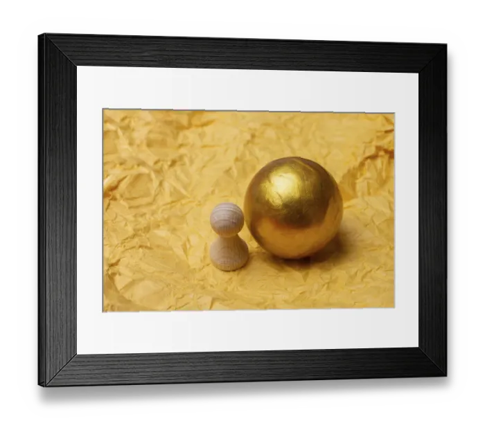 Framed Print : Little tiny men person figurine in view Framed Print : Little tiny men person figurine in view