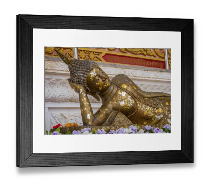 Framed Print : Wat Hai Yai Nai temple, Thailand Framed Print : Wat Hai Yai Nai temple, Thailand