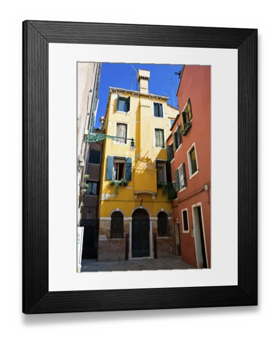 Framed Print : Venetian architecture, Venice, Italy