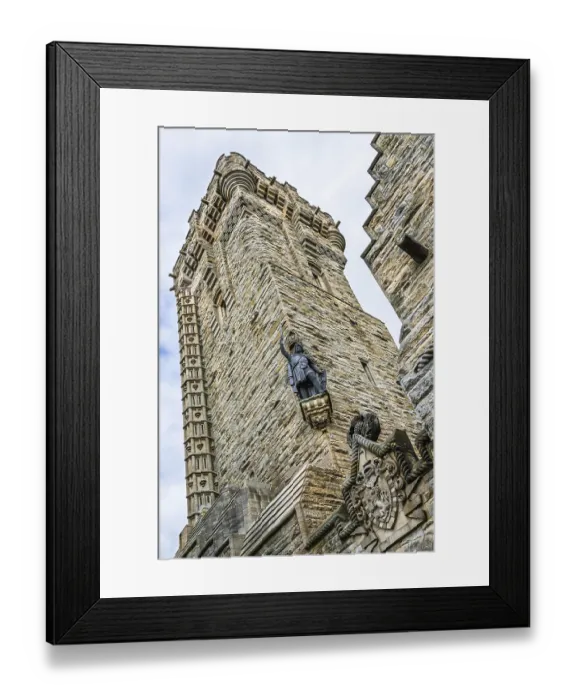 Framed Print : The National Wallace Monument, William Wallance Monument