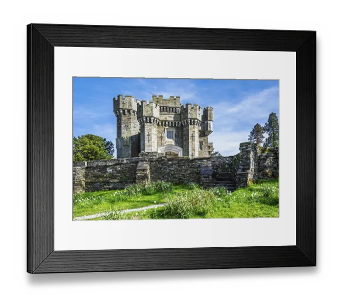 Framed Print : Wray Castle, Lake Windermere, Ambleside