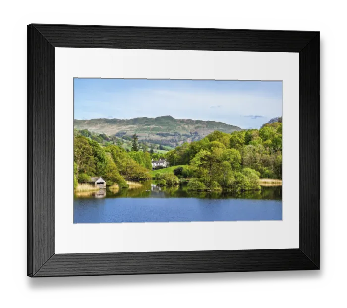 Framed Print : Rydal Water, Rydal, Ambleside, Lake District