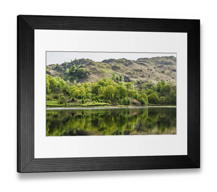 Framed Print : Rydal Water, Rydal, Ambleside, Lake District