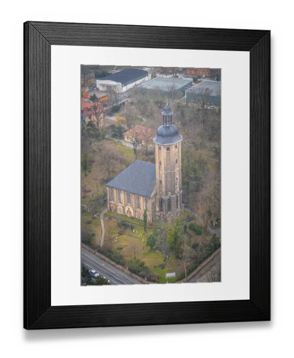 Framed Print : Close-up of the Friedenskirche