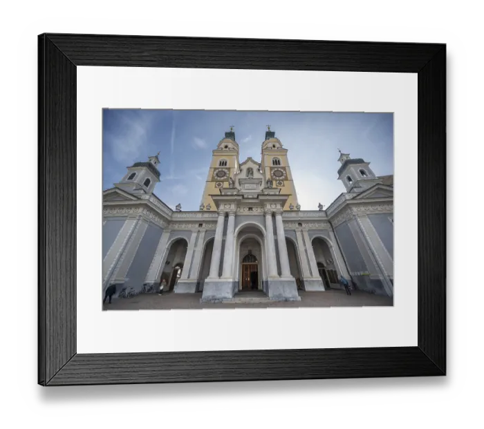 Framed Print : Bressanone Cathedral, Cathedral Square Framed Print : Bressanone Cathedral, Cathedral Square