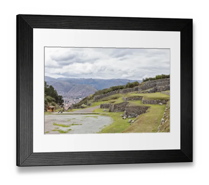 Framed Print : Saqsaywaman, Cusco, Peru