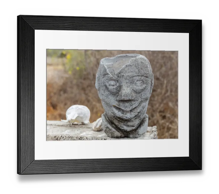 Framed Print : Mail barrel in Post Office Bay