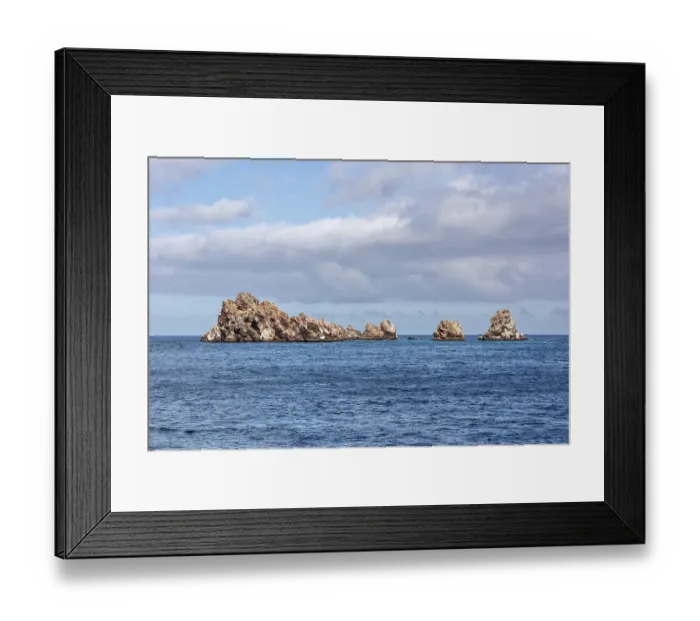 Framed Print : Coast, Galapagos, Ecuador