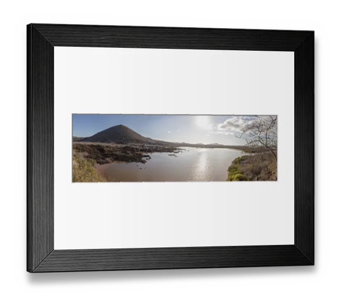 Framed Print : Cormorant Point, Galapagos, Ecuador