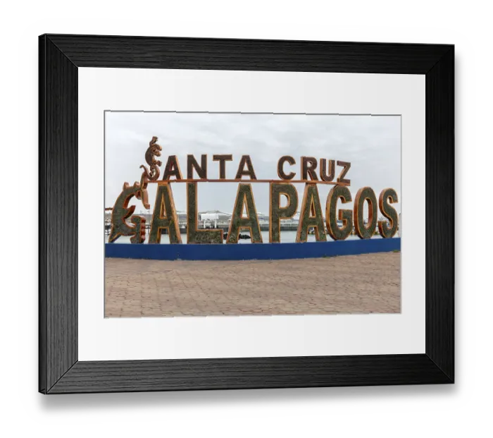Framed Print : Santa Cruz, Galapagos, Ecuador Framed Print : Santa Cruz, Galapagos, Ecuador