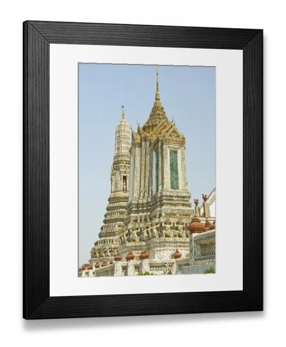 Framed Print : Prang of Wat Arun, Thailand, Bangkok Framed Print : Prang of Wat Arun, Thailand, Bangkok
