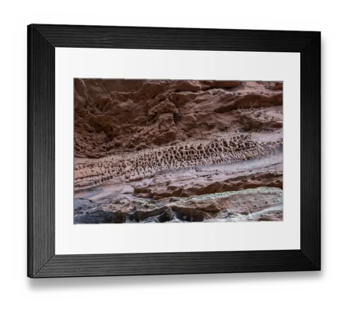 Framed Print : Detail of the Geiersteinfelsen
