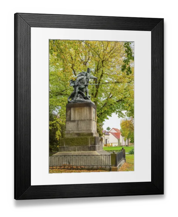 Framed Print : Monument to Bulow von Dennewitz in memory of the Battle of Dennewitz Framed Print : Monument to Bulow von Dennewitz in memory of the Battle of Dennewitz