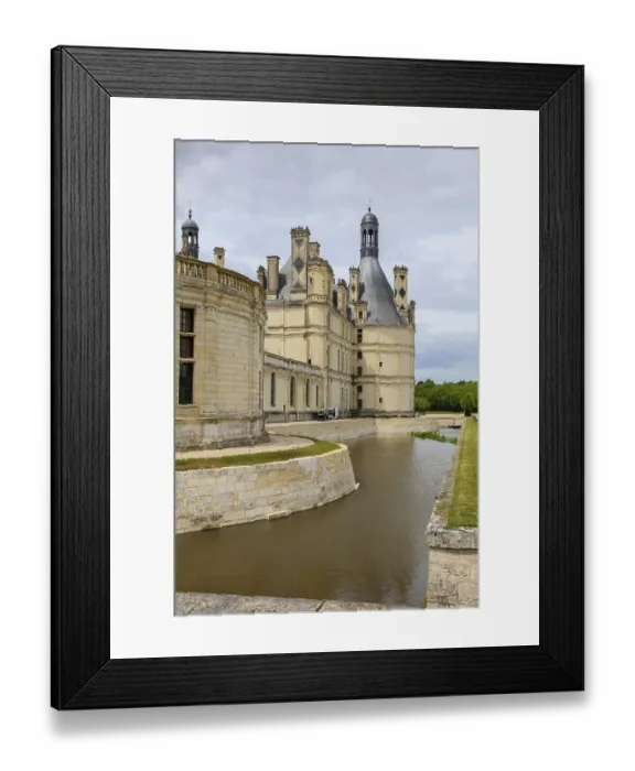 Framed Print : Chateau de Chambord, built in the first half of the 16th century for King Francois I in the Renaissance style