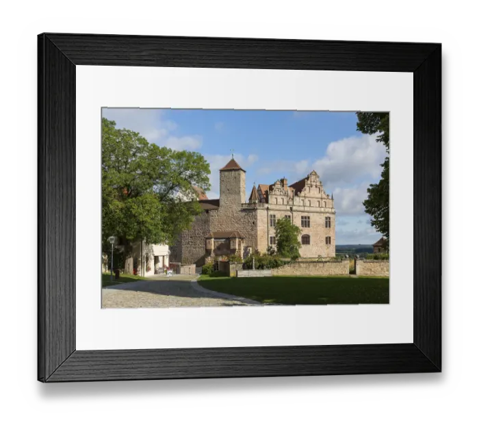 Framed Print : Castle of Cadolzburg, Bavaria, Germany