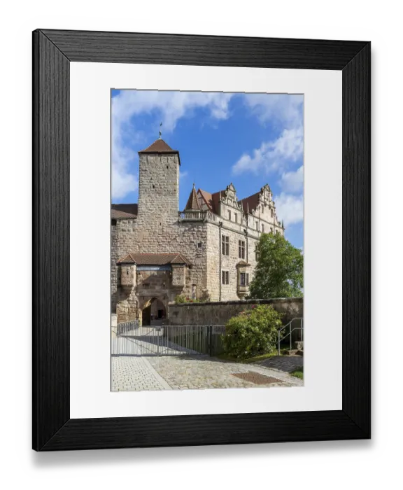 Framed Print : Castle of Cadolzburg, Bavaria, Germany Framed Print : Castle of Cadolzburg, Bavaria, Germany