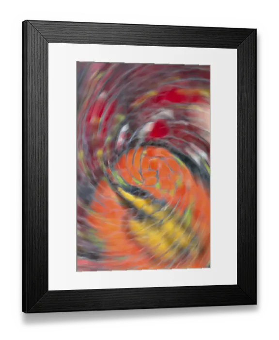 Framed Print : Bright coloured abstract background made by moving camera intentionally with shutter open