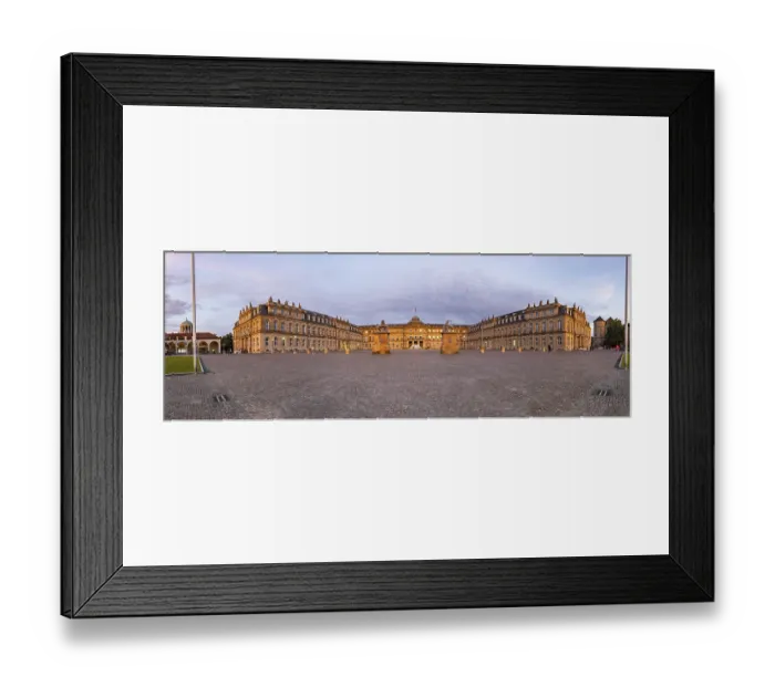 Framed Print : Evening atmosphere at Schlossplatz Stuttgart Framed Print : Evening atmosphere at Schlossplatz Stuttgart