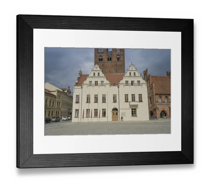 Framed Print : Old Town Hall, St Mary's Church