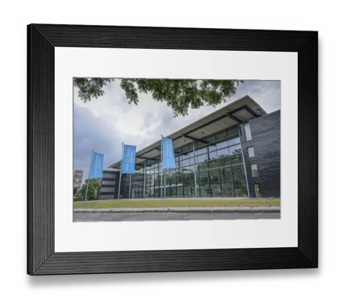 Framed Print : MDR Landesfunkhaus, StadtparkstraBe Framed Print : MDR Landesfunkhaus, StadtparkstraBe