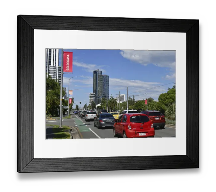 Framed Print : GOLD COAST, AUSTRALIA, APRIL 27
