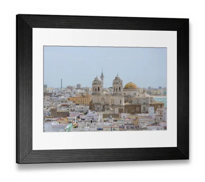 Framed Print : Cathedral of the Holy Cross above the sea Framed Print : Cathedral of the Holy Cross above the sea