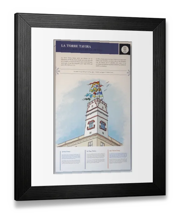 Framed Print : Information about the Torre Tavira