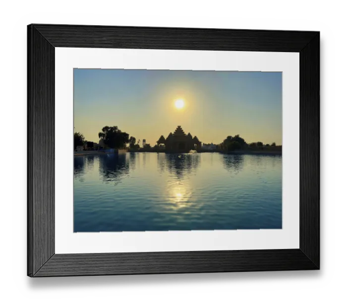 Framed Print : Sri Ram Tirath Temple, Amritsar, Punjab, India