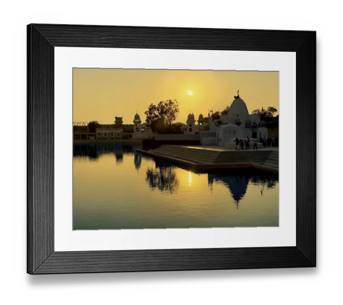 Framed Print : Sri Ram Tirath Temple, Amritsar, Punjab, India