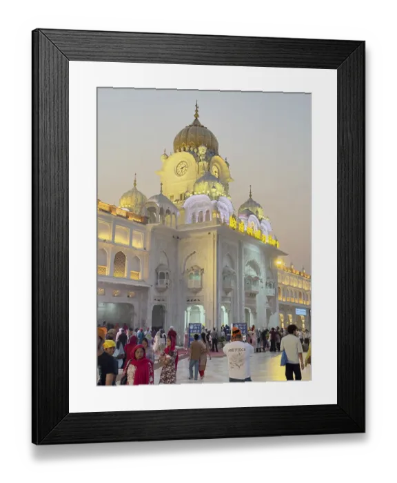 Framed Print : Harmandir Sahib or Hari Mandir (temple of God)