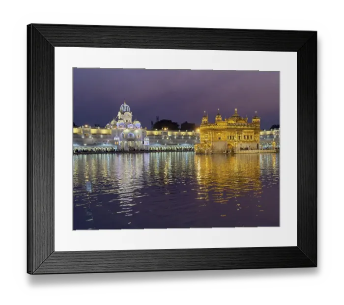 Framed Print : Harmandir Sahib or Hari Mandir (temple of God)