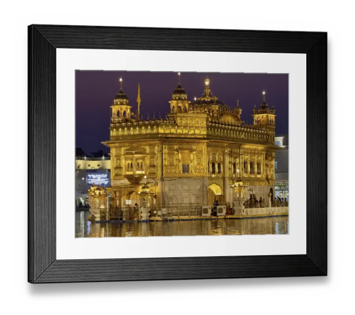 Framed Print : Harmandir Sahib or Hari Mandir (temple of God)