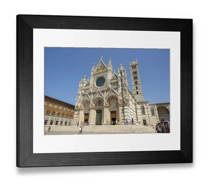 Framed Print : Cathedral of Siena, Cattedrale di Santa Maria Assunta