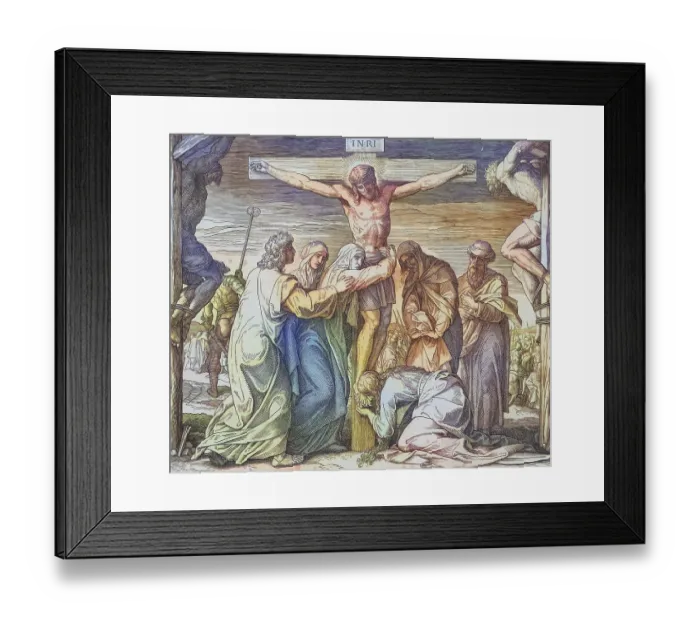 Framed Print : Biblical History, The Crucifixion of Christ
