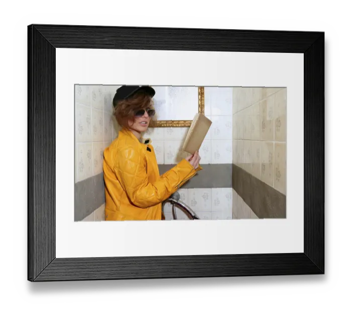 Framed Print : Funny eighties fashion metaphor Framed Print : Funny eighties fashion metaphor