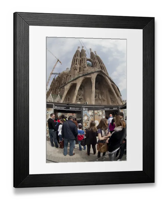Framed Print : Entrance gate, ticket office, entrance Framed Print : Entrance gate, ticket office, entrance