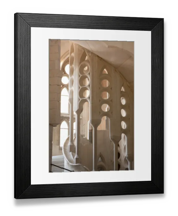 Framed Print : Interior of the basilica, Sagrada Familia Framed Print : Interior of the basilica, Sagrada Familia