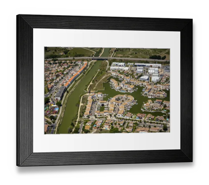 Framed Print : Marina of Aigues-Mortes, Camargue Framed Print : Marina of Aigues-Mortes, Camargue