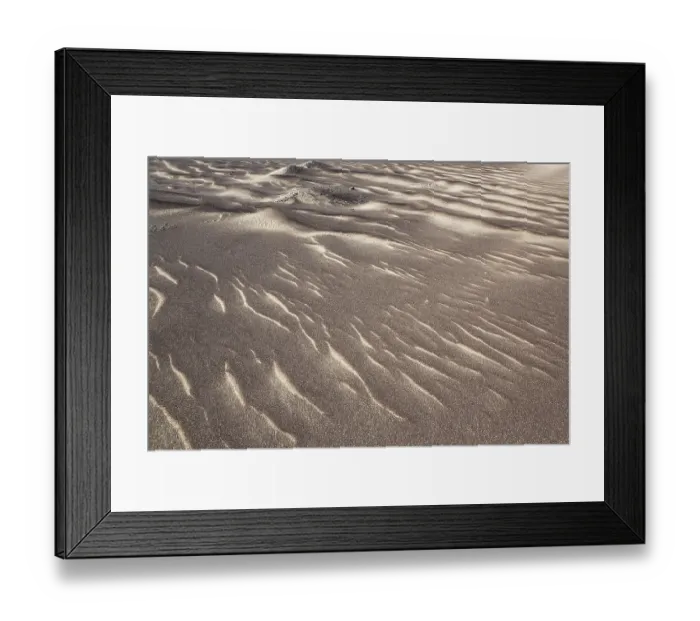 Framed Print : Patterns in the sand of the Namib Desert Framed Print : Patterns in the sand of the Namib Desert