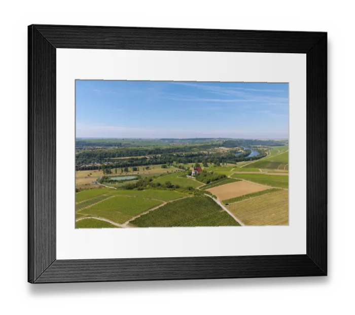 Framed Print : Pilgrimage church Maria im Weingarten