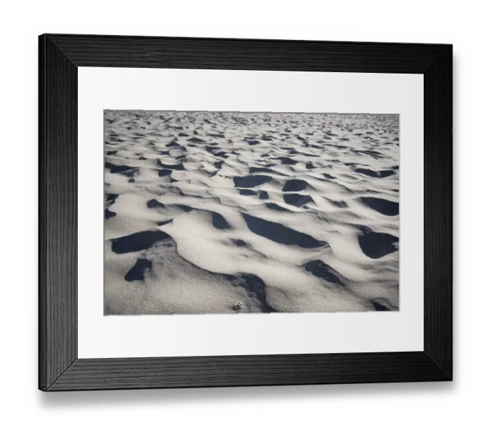 Framed Print : Dry sand on the beach. Grzybowo Framed Print : Dry sand on the beach. Grzybowo