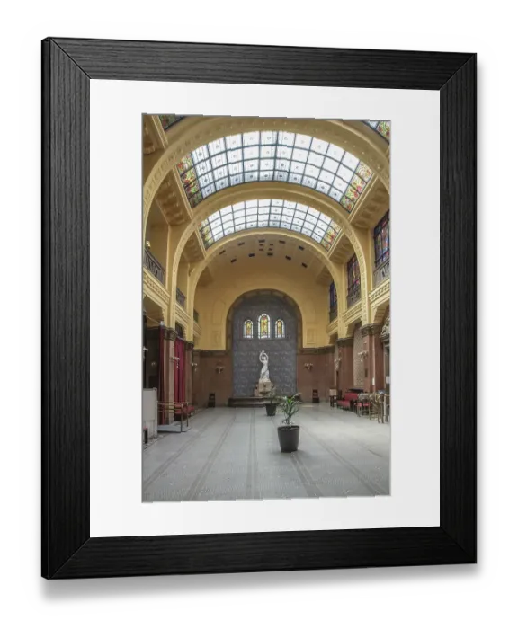 Framed Print : Noble entrance hall in Budapest, Hungary Framed Print : Noble entrance hall in Budapest, Hungary