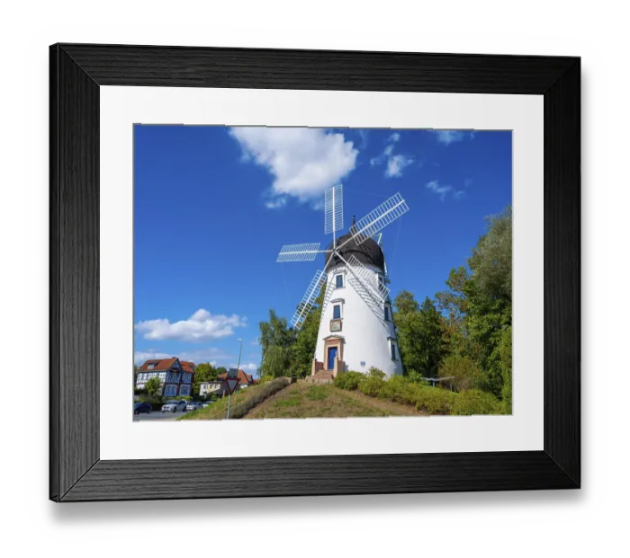 Framed Print : Windmill, wedding mill Lady Devorgilla