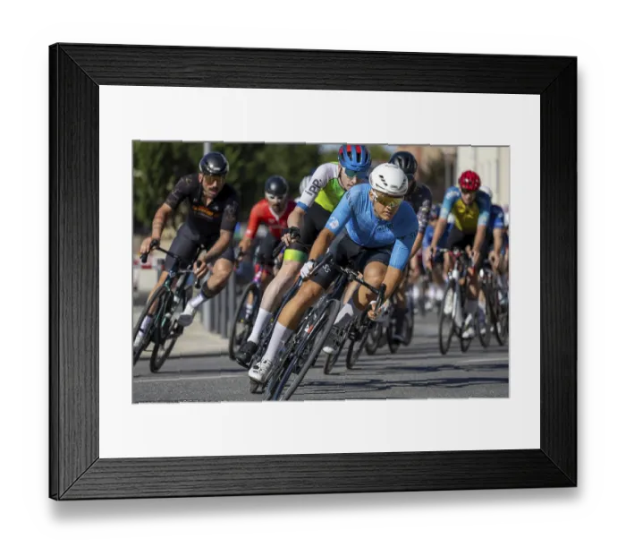 Framed Print : 42nd Kerwe cycle race in Mutterstadt